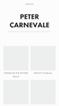 Mobile Screenshot of petercarnevale.com