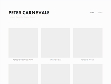 Tablet Screenshot of petercarnevale.com
